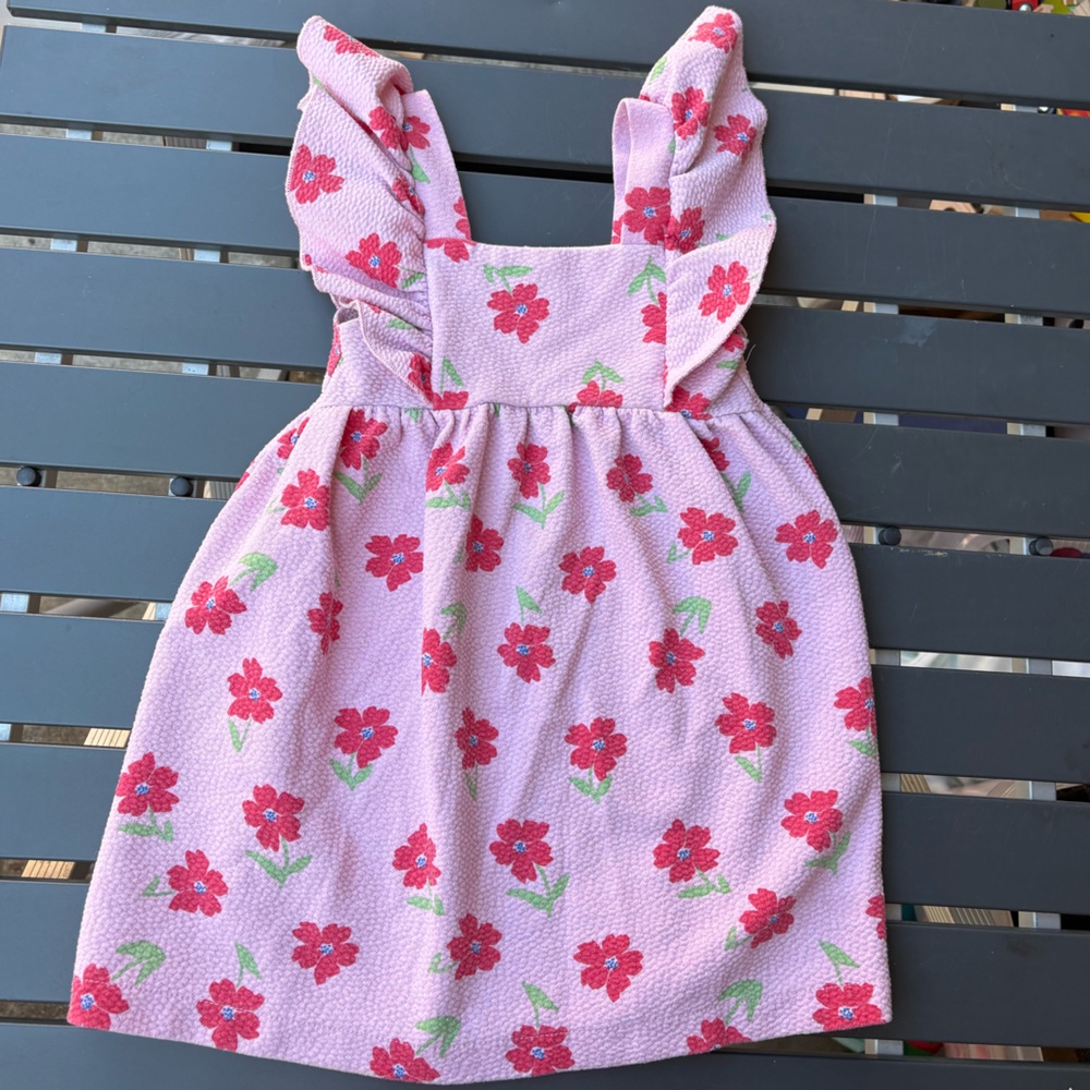 Zara girls floral dress